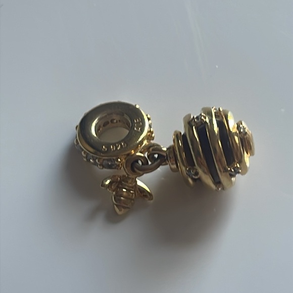 Pandora Gold and Silver Bee Charm Bracelet - Picture 3 of 3